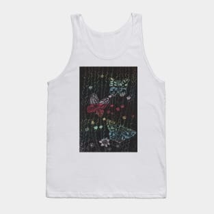 Dancing Night Butterflies Tank Top